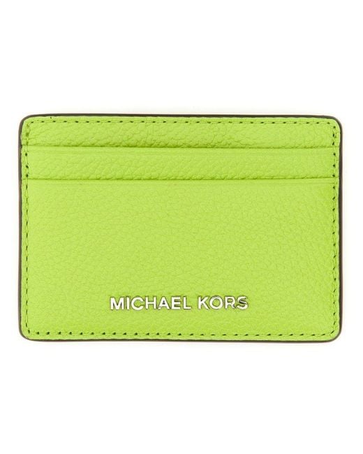 Michael kors green best sale wallet