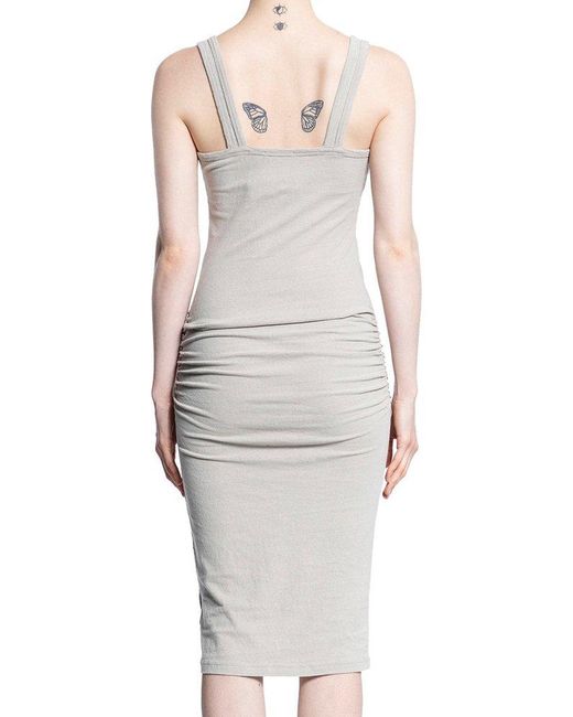 James Perse Gray Skinny Sleeveless Tank Dress