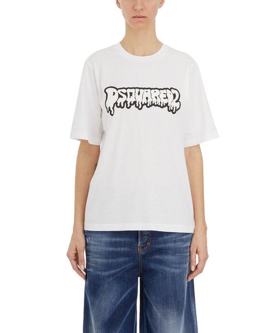 DSquared² White T-Shirts & Tops