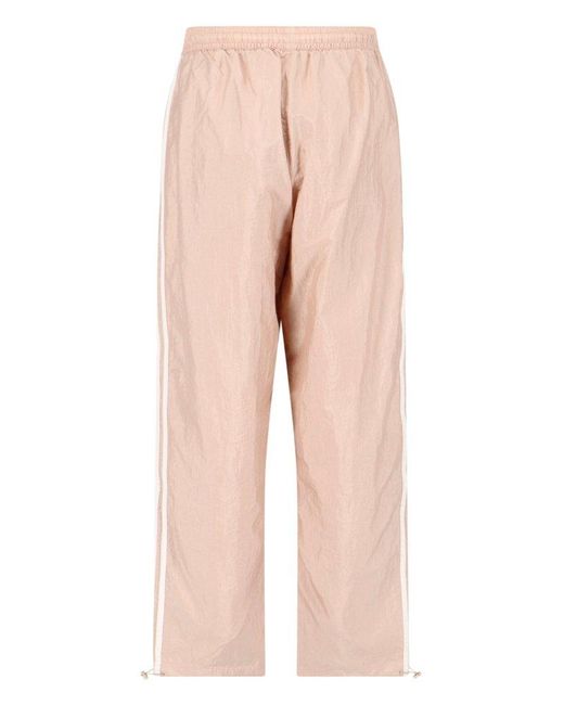 Adidas Natural Side Stripe Detailed Balloon Trousers