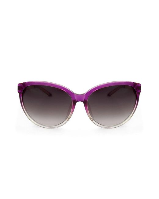 Linda Farrow Purple X Matthew Williamson Cat-Eye Frame Sunglasses