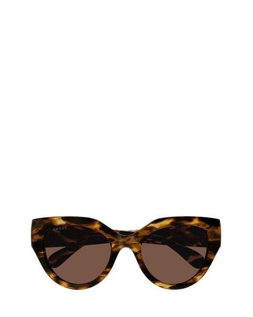 Gucci Multicolor Cat-eye Frame Sunglasses