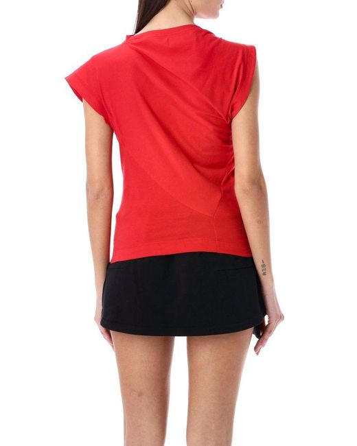 【Vivienne Westwood】レッド Hebo Tシャツ Vivienne Westwood Hebo Top in Red | Lyst