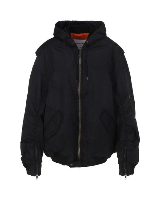 balenciaga hooded jacket