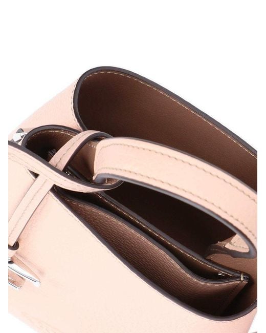 Tod's Micro Logo Bag in Pink | Lyst