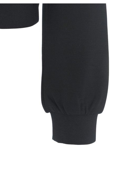 Liu Jo Blue Buttoned Sweatshirt
