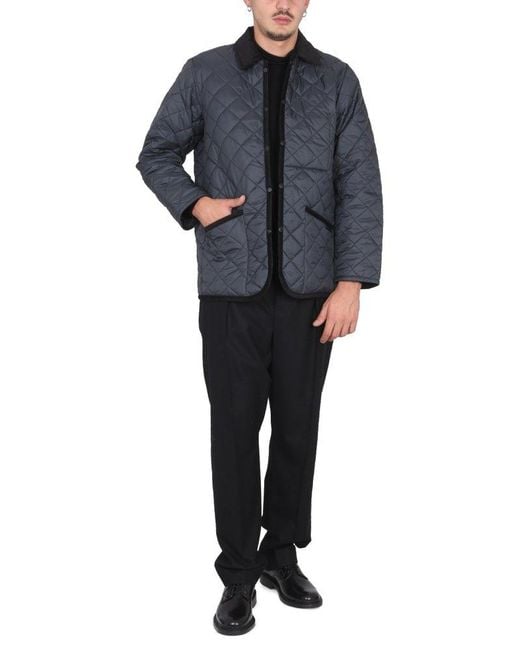 Lavenham Gray Raydon Quilted Jacket for men