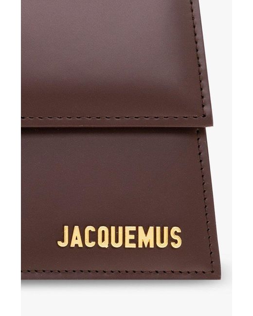 Jacquemus Brown Le Grand Bambino Top Handle Bag