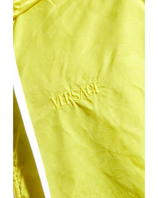 Versace Yellow Hooded Jacket, for men