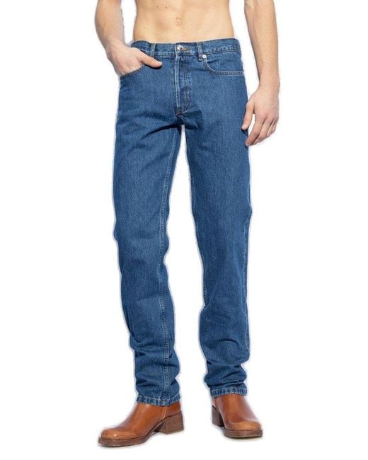 A.P.C. Blue New Standard Jeans for men