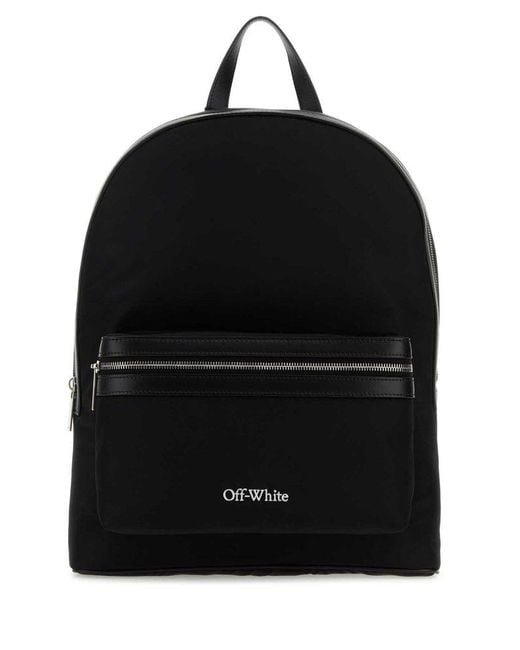 Off-White c/o Virgil Abloh Black Nylon Core Backpack for men