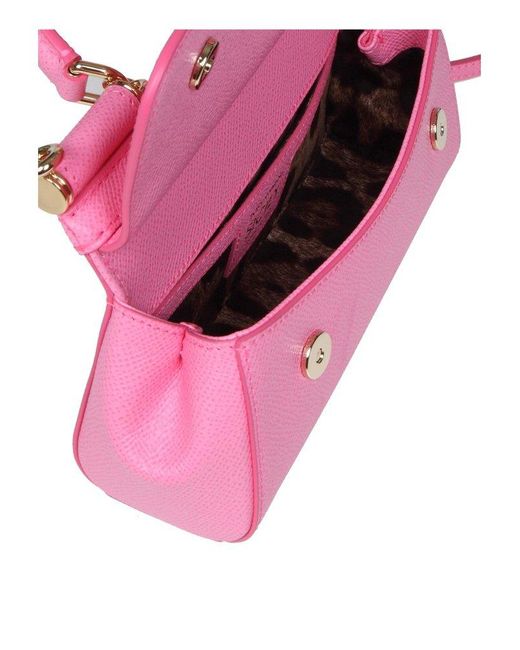 Buy Dolce & Gabbana Pink Miss Sicily East West Small Bag in