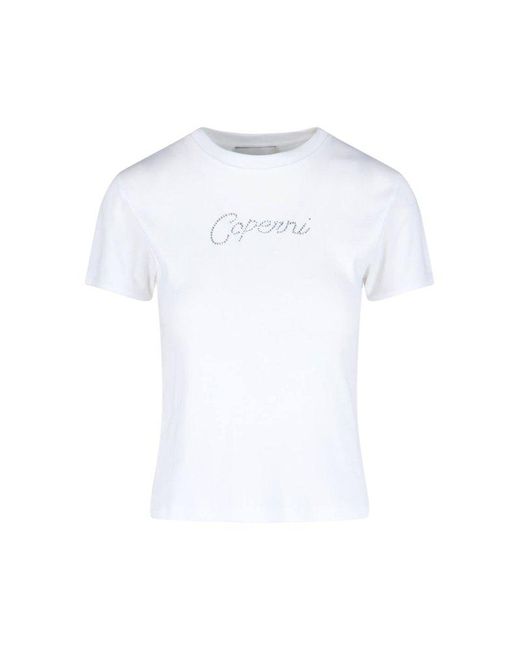 Coperni White T-Shirts And Polos