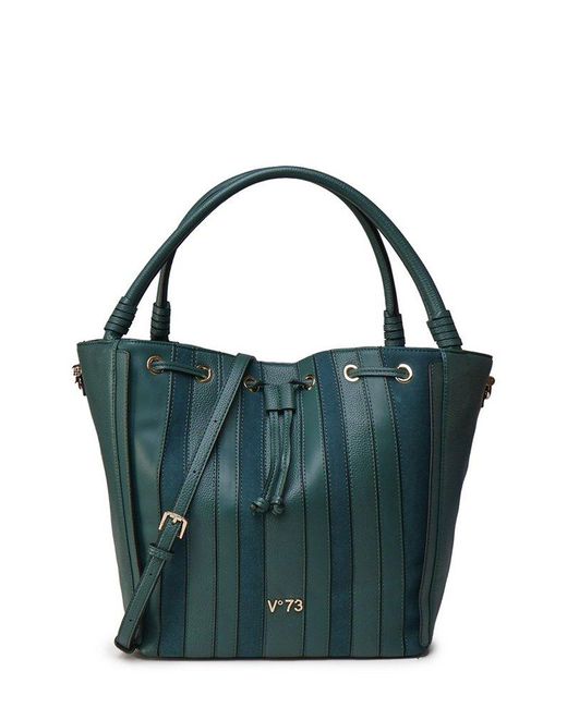 V73 Blue Martha Shopping Bag