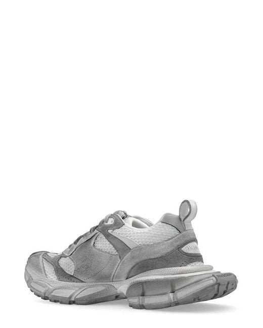 Balenciaga Gray 3xl Chunky Lace-up Sneakers
