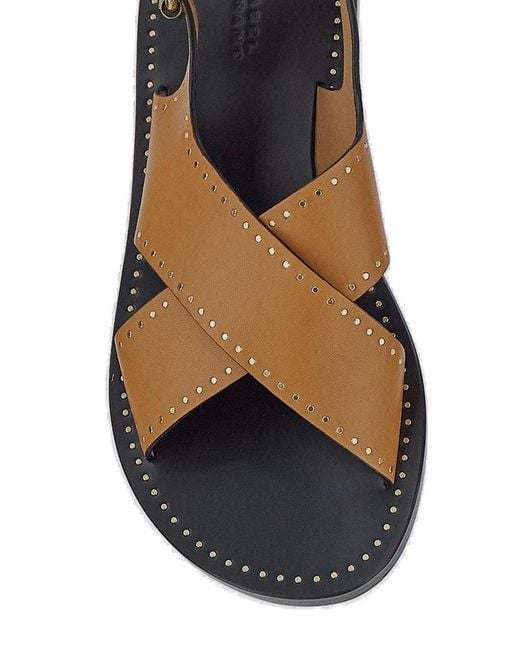 Isabel Marant Brown Iconic Sandals