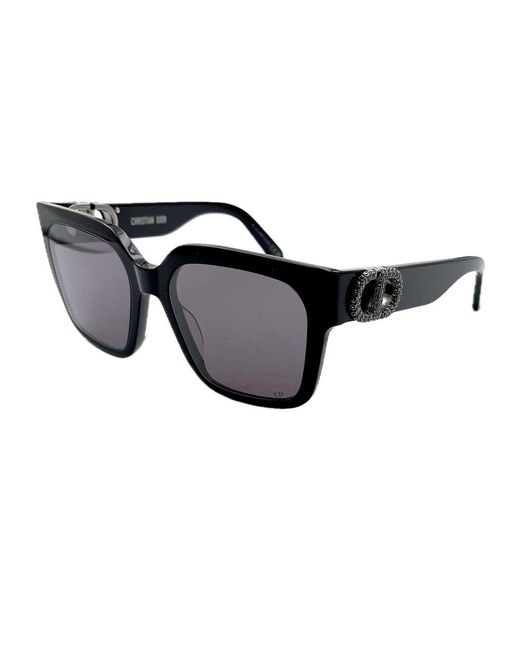 Dior Black Square Frame Sunglasses