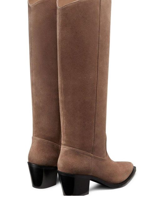 Stuart Weitzman Brown Tate Knee-High Boots