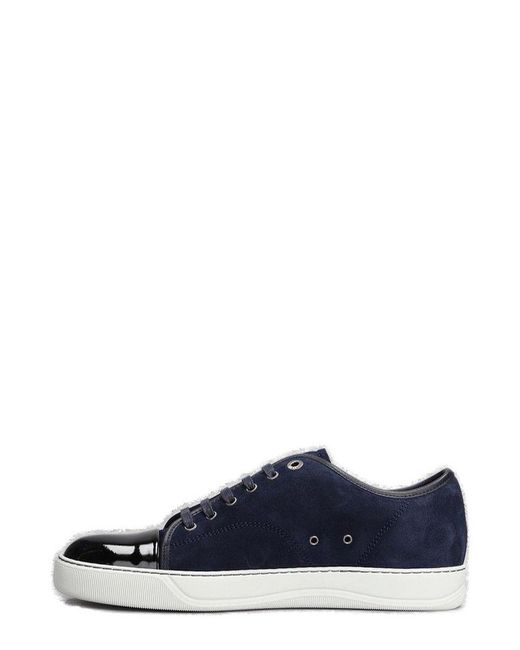 Lanvin Blue Dbb1 Lace-Up Sneakers for men