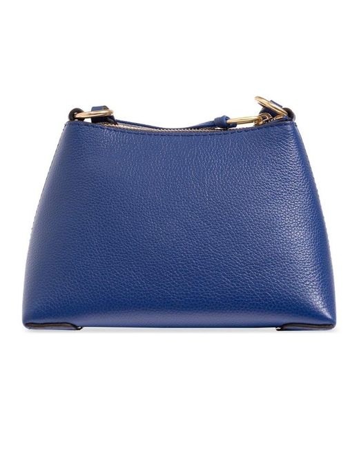 See By Chloé Blue Joan Zip-up Mini Top Handle Bag