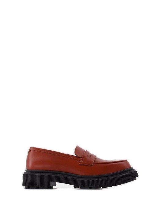 Adieu Red Type 159 Slip-on Loafers for men