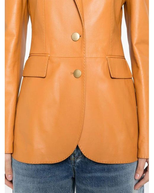 Tagliatore Orange Sophiepeche2502 Blazer Jacket