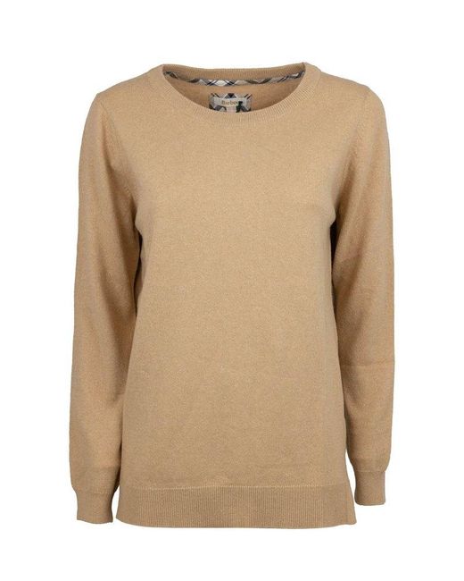 Barbour Natural Pendle Knitted Jumper