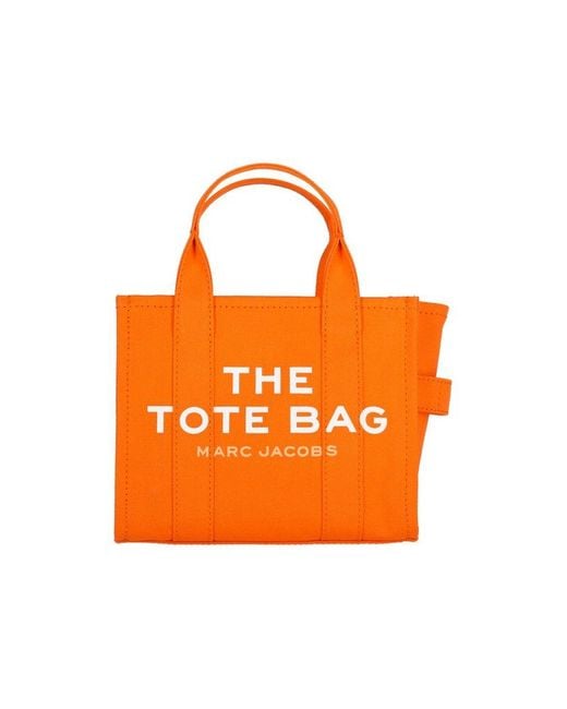 Marc Jacobs Orange "the Mini Tote" Bag