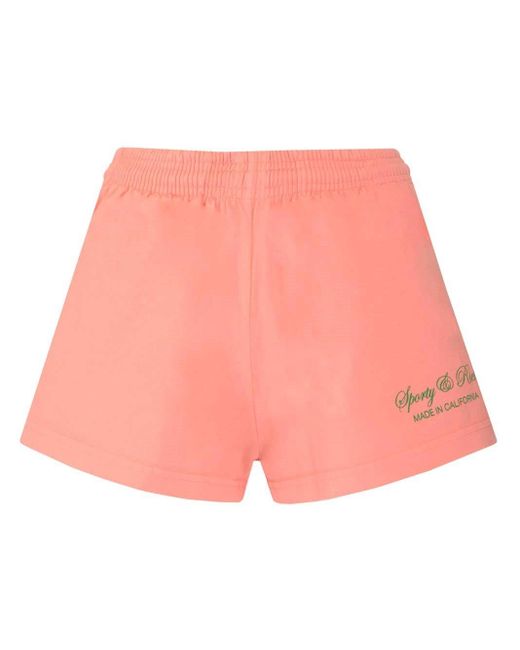 pink disco shorts