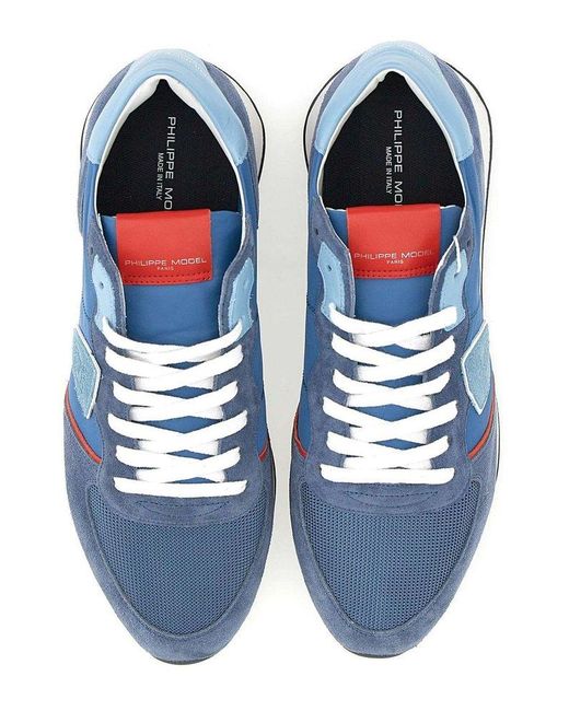Philippe Model Blue Paris Tropez 2.1 Low-top Sneakers for men