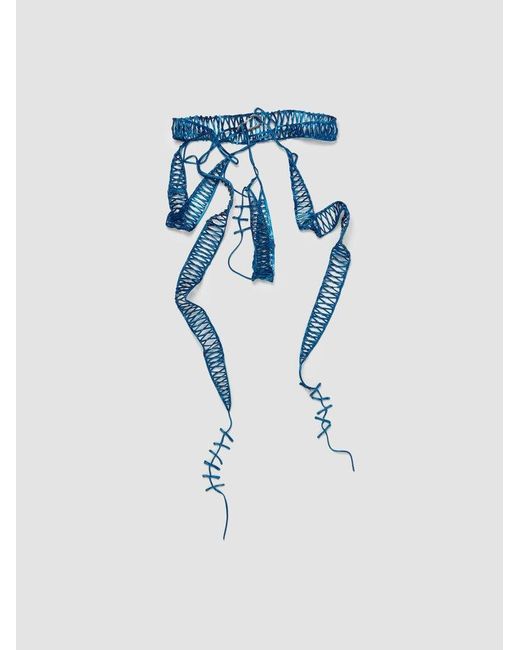 KASIA KUCHARSKA Blue Climbing Harness Bottoms