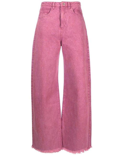 Marques'Almeida Pink Jeans