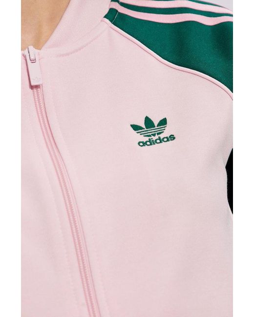 Adidas Originals Pink Adicolor Classics Zipped Track Jacket