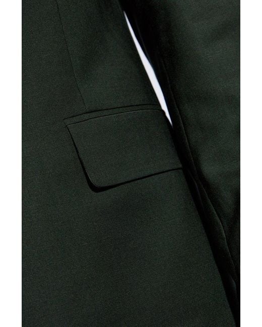 Paul Smith Green Wool Suit for men