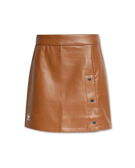 Adidas Originals Brown Mini Skirt