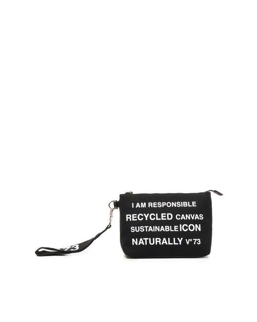 V73 Black Responsibility Clutch Bag