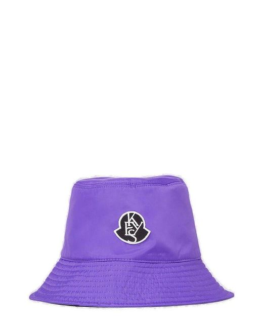 Purple store moncler hat