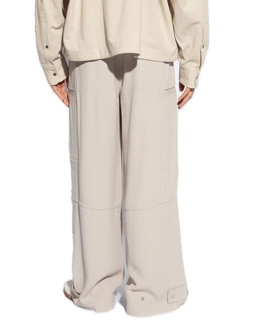 AMI White 'cargo' Pants By , for men