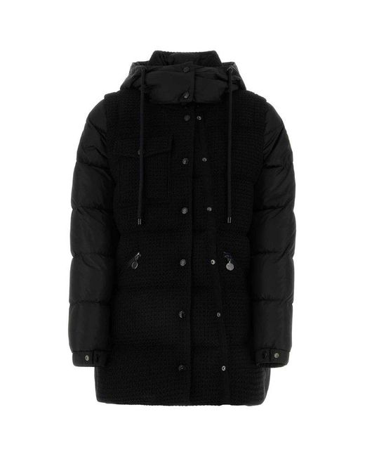 Moncler Black Artigny Long Coat