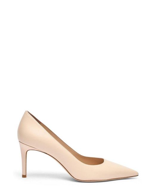 Stuart Weitzman Natural Stuart Power 75 Pumps