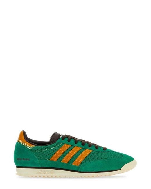 Adidas by Wales Bonner Green Lace-up Sneakers for men