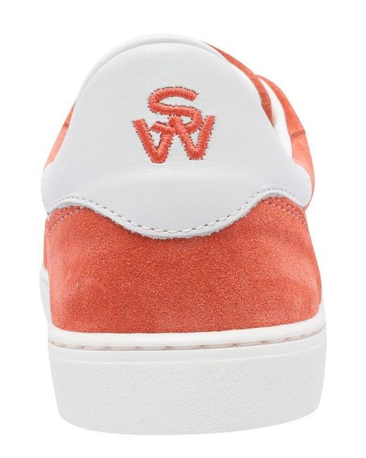 Stuart Weitzman Sw Runaround Sneakers in Red | Lyst