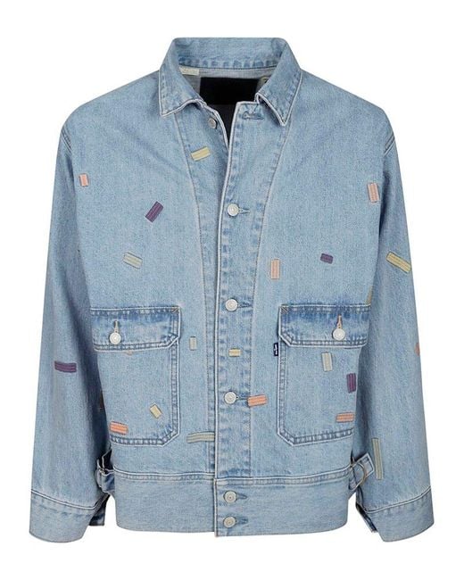 Levi's Blue Mij Utility Trucker for men