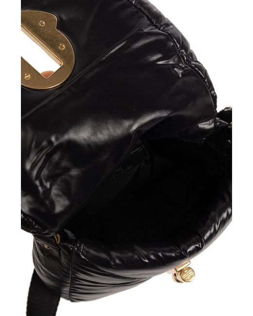 Moncler Black F Mini Puff Shoulder Bag