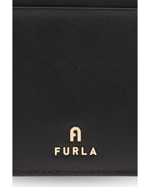 Furla Black 'camelia Large' Card Holder,