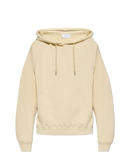 Off white motif hoodie sale