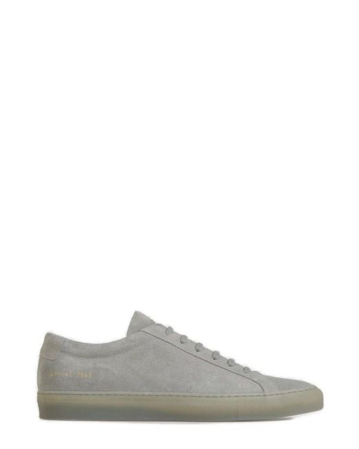Common Projects Gray Achilles Lace-up Sneakers for men