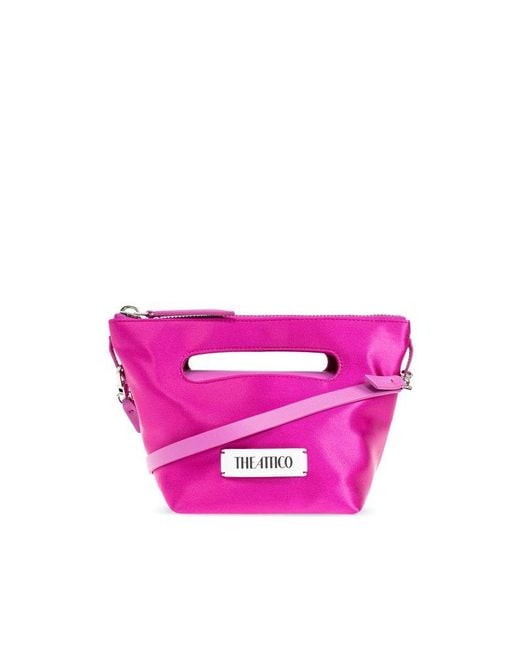 The Attico Pink Via Dei Giardini 15 Handbag