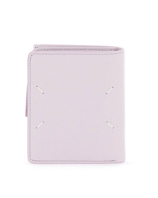 Maison Margiela Pink Four Stitches Wallet