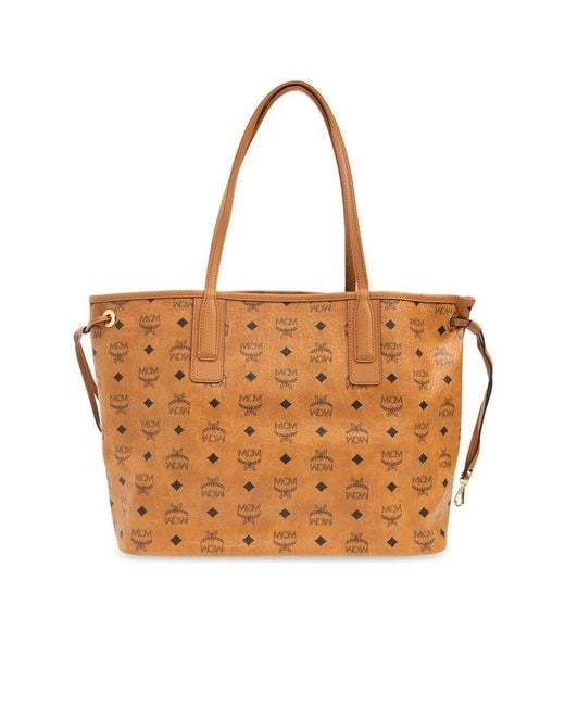 MCM Brown ‘Liz’ Reversible Shopper Bag